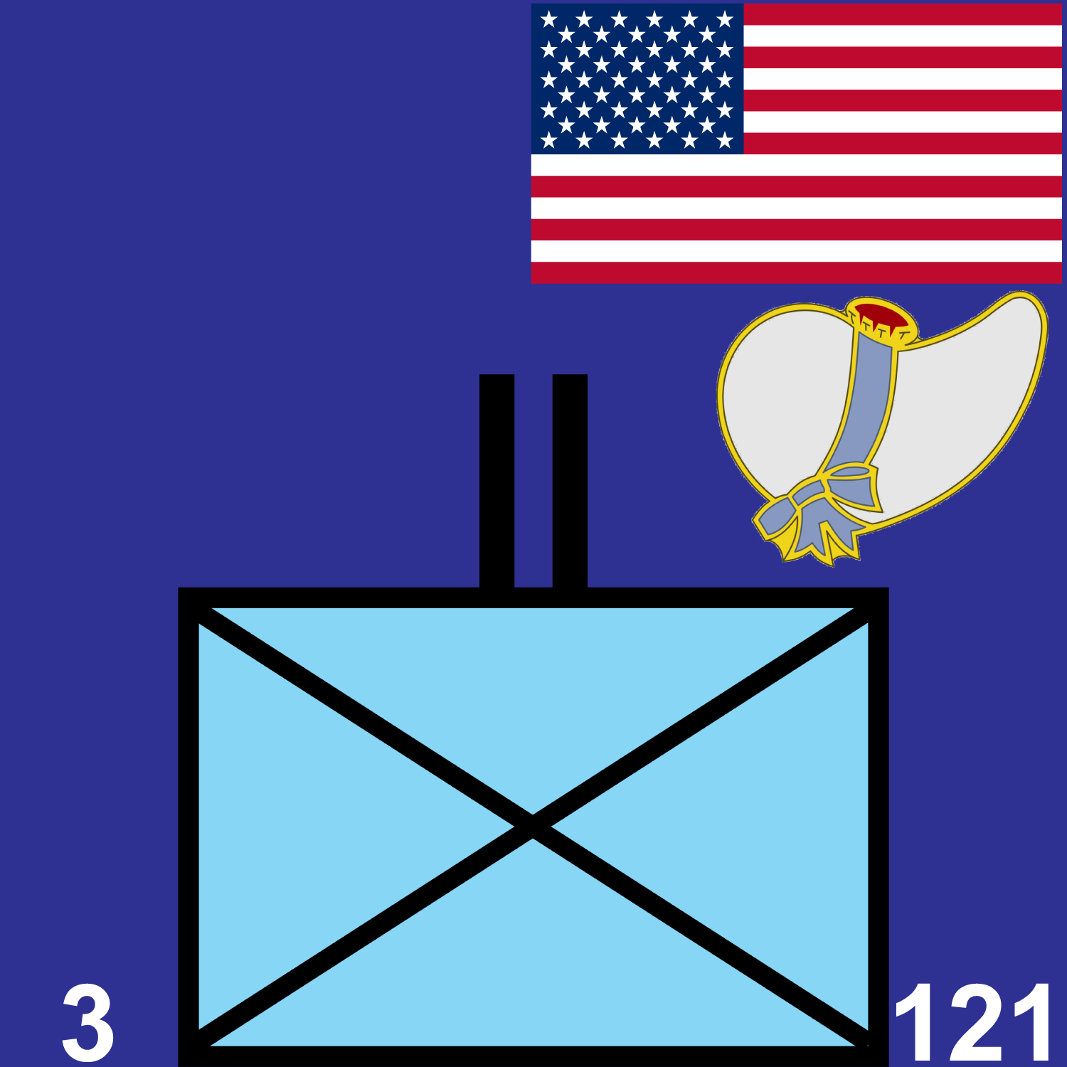 3d Battalion, 121st Infantry Regiment icon
